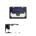 New 118 120/60 LED motion sensor security Solar Garden Wall flood security Light